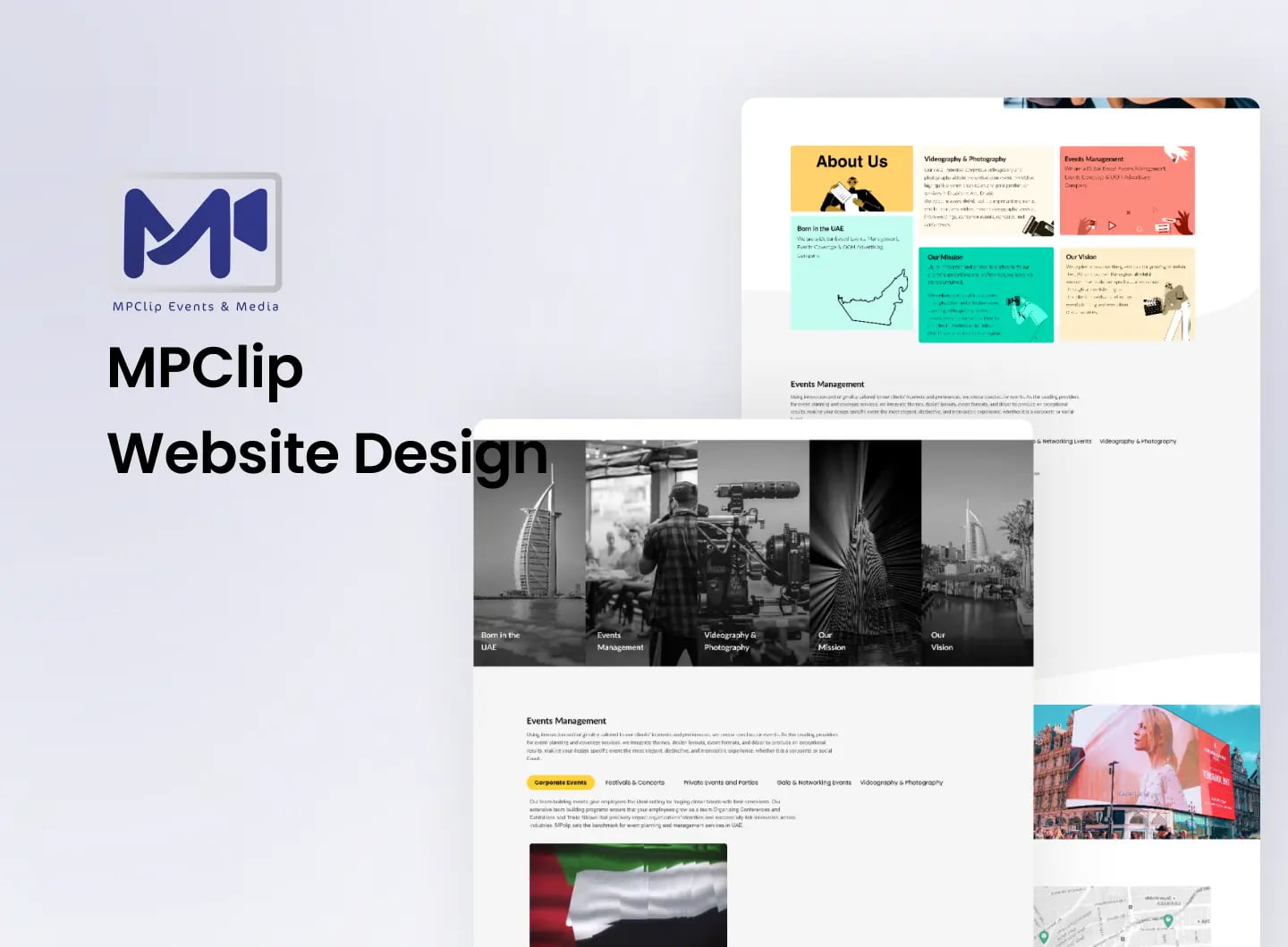 MPCLip - Professional website development project.